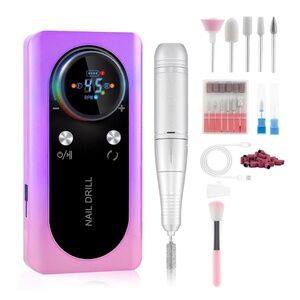 45000 RPM Professional Cordless Rechargeable Nail Drill